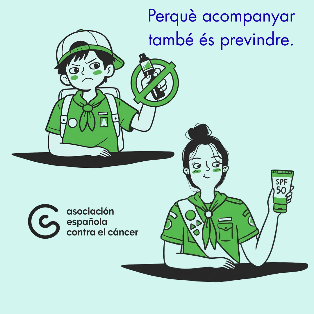 Formaciones online para scouters: protección solar y vapers